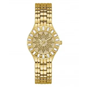 Guess Ladies Firework Gold Tone Watch GW0602L2