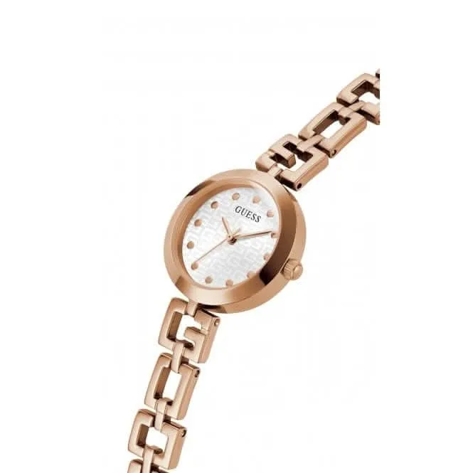 Guess Ladies Lady G Stainless Steel Rose Gold Watch GW0549L3