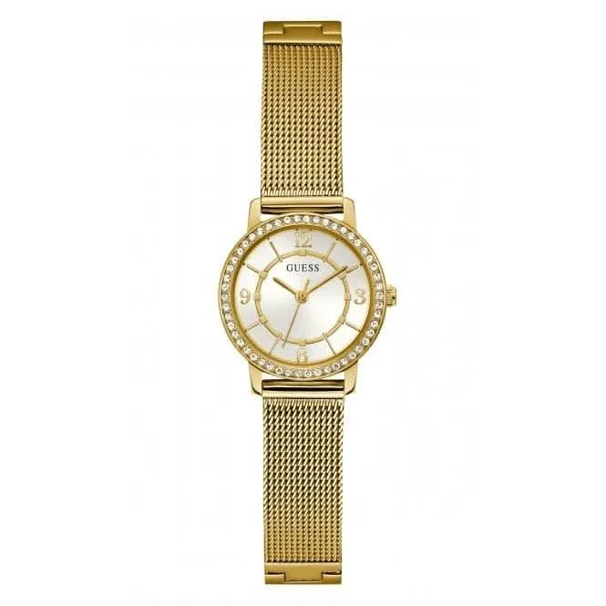 Guess Ladies Melody Stainless Steel Gold Watch GW0534L2