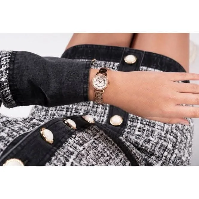 Guess Ladies Melody Stainless Steel Rose Gold Watch GW0468L3