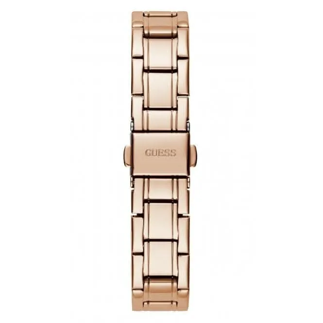 Guess Ladies Melody Stainless Steel Rose Gold Watch GW0468L3