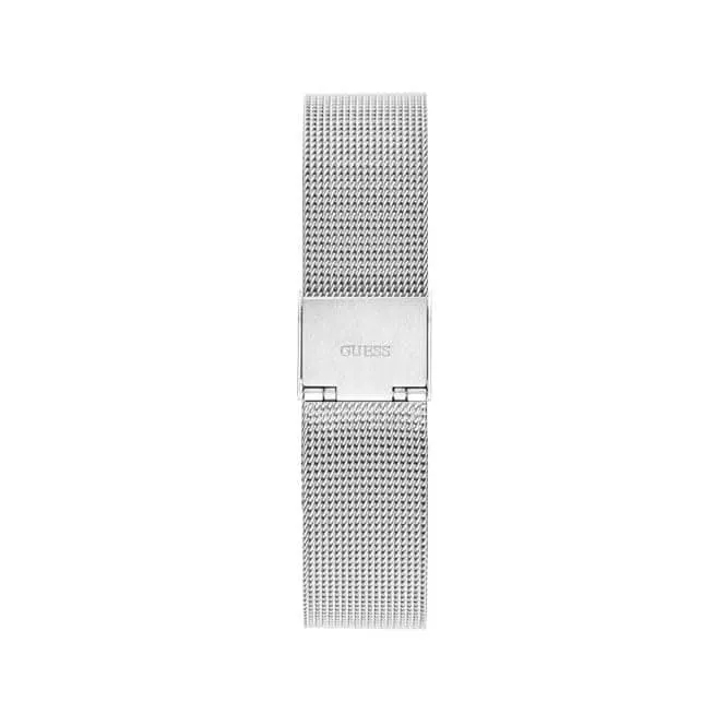 Guess Ladies Nova Stainless Steel Mesh Silver Watch GW0243L1