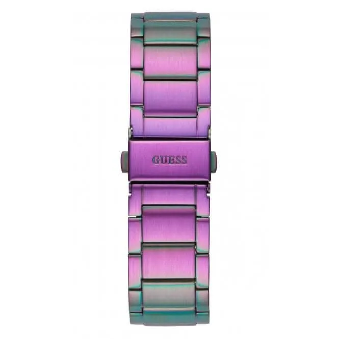 Guess Ladies Reveal Stainless Steel Iridescent Watch GW0302L3