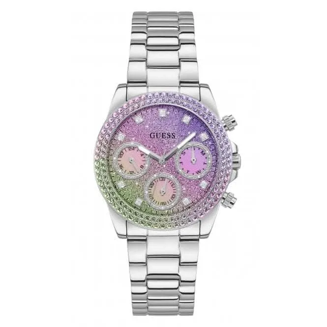 Guess Ladies Sol Stainless Steel Silver Watch GW0483L1