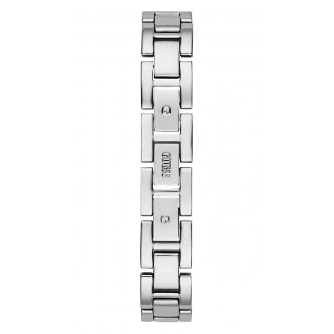 Guess Ladies Tri Luxe Stainless Steel Silver Watch GW0474L1