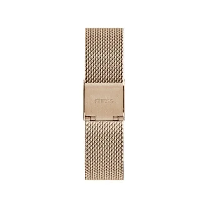 Guess Tapestry Ladies Trend Rose Gold Stainless Steel Watch GW0354L3