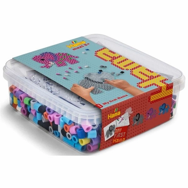 HAMA Maxi Beads and Bead Plate Elephant