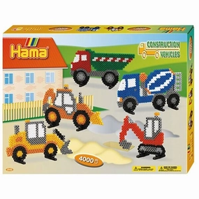 HAMA Midi Giftbox Construction Vehicles