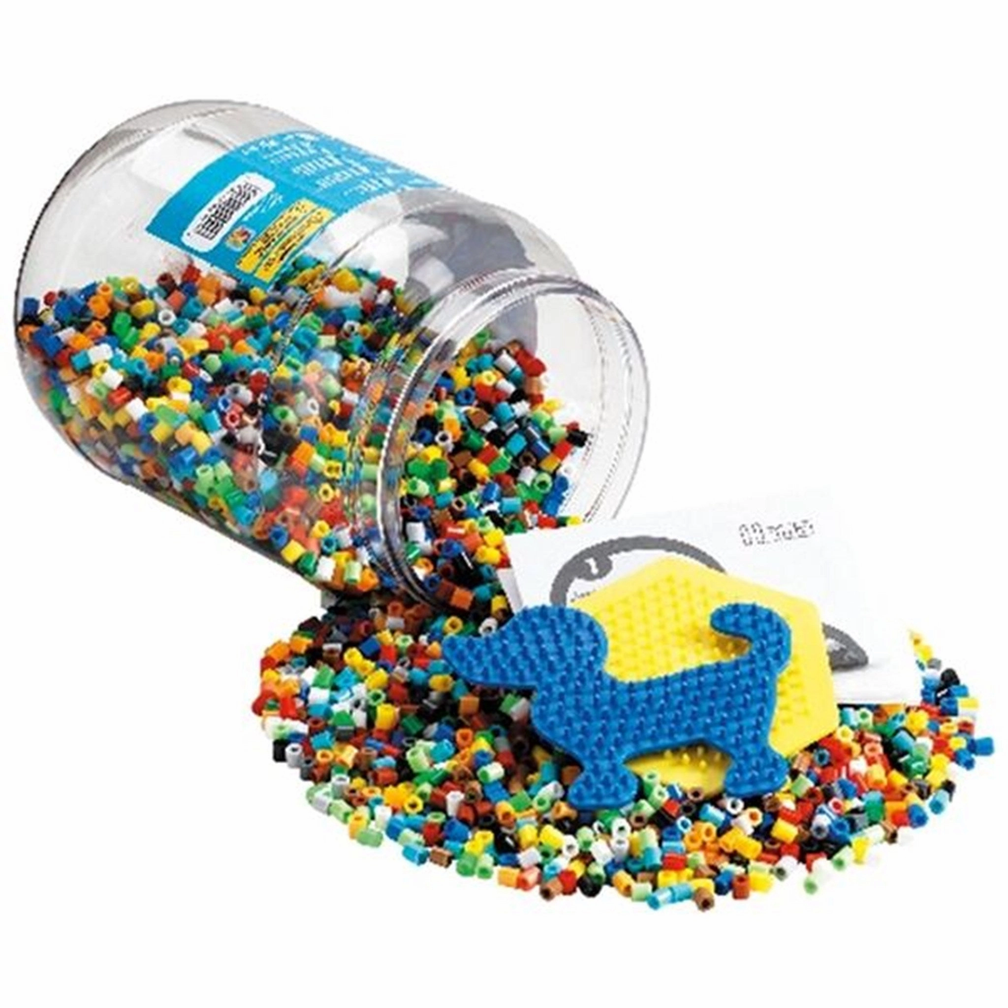 HAMA Midi Pearls 7.000 pcs   2 Pegboards Blue
