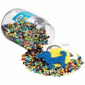 HAMA Midi Pearls 7.000 pcs   2 Pegboards Blue