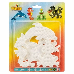 HAMA Midi Pegboards Dolphin 4 pcs