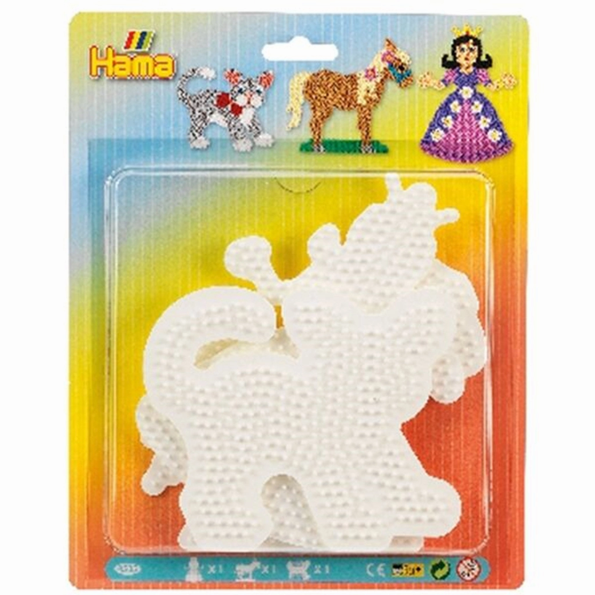 HAMA Midi Pegboards Horse 3 pcs