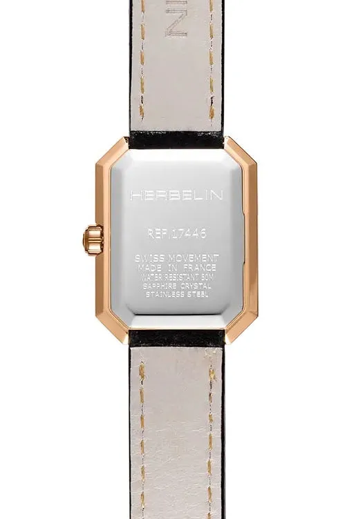 Herbelin Watches Herbelin Octogone Rose Gold PVD Watch