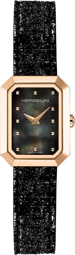 Herbelin Watches Herbelin Octogone Rose Gold PVD Watch