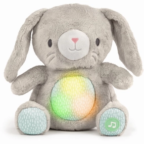 Ingenuity Grey Heart To Hugs Sylvi Bunny Teddy With Heart Sound And Light