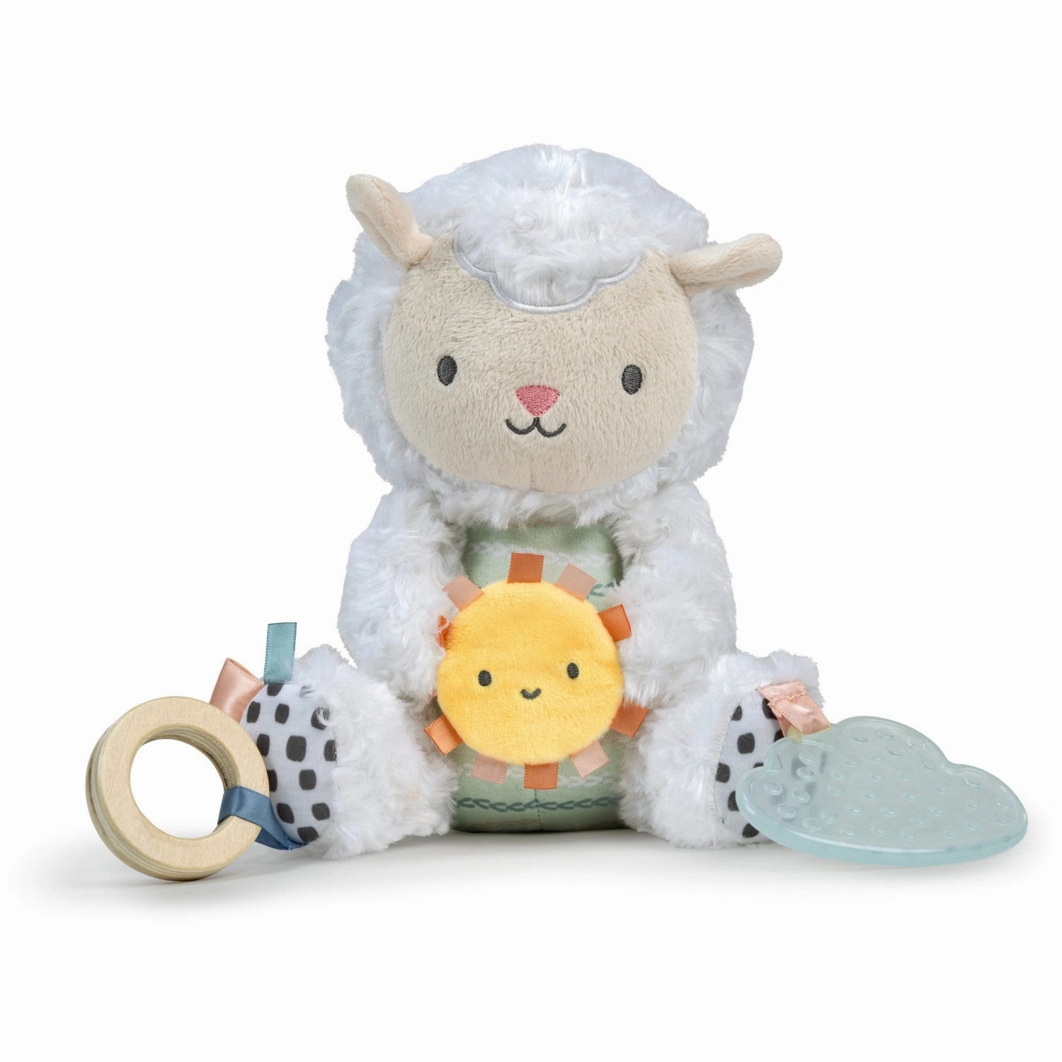 Ingenuity Sheppy The Sheep Calm Springs Plush Activity Toy