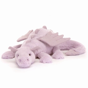 Jellycat Dragon Lavender 50 cm