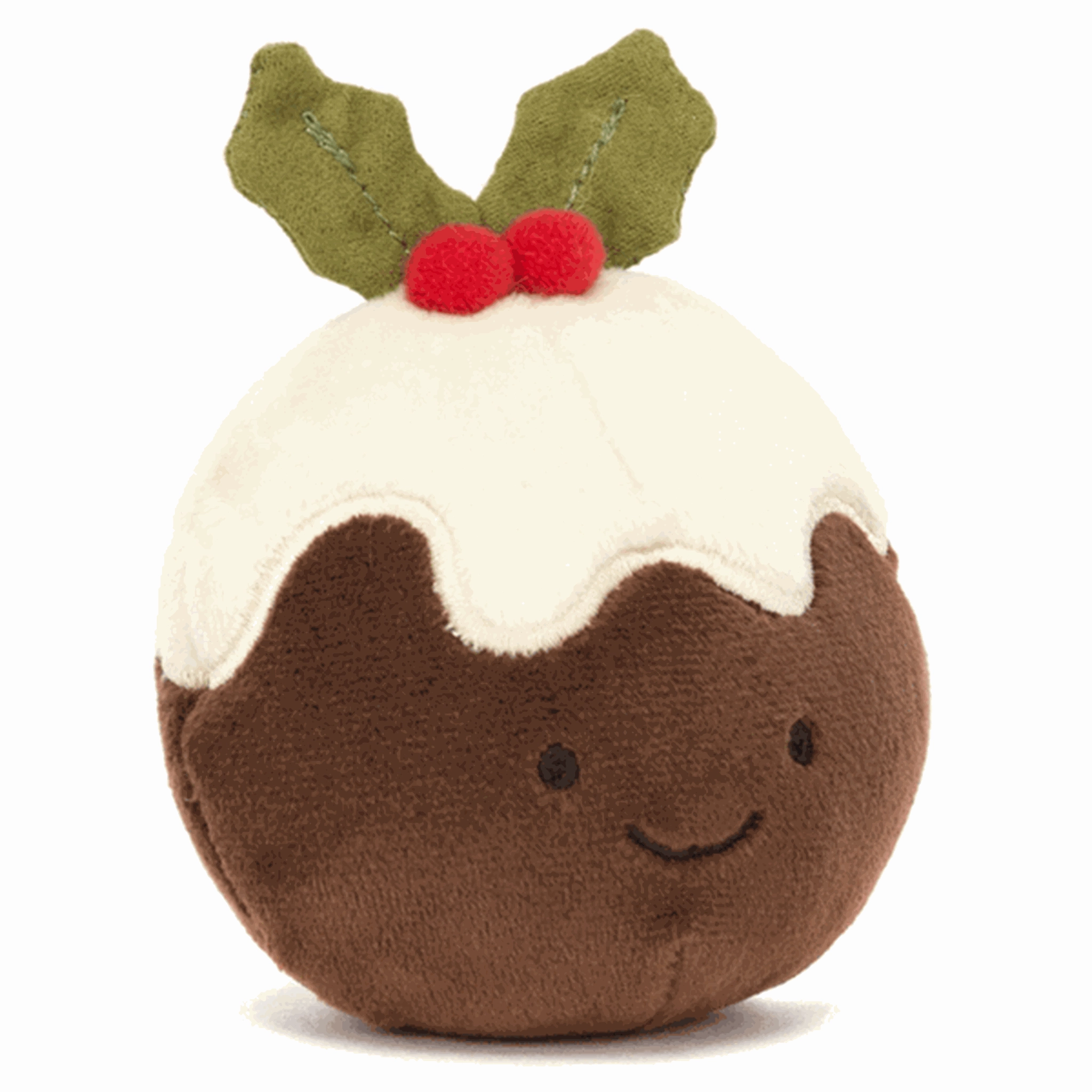 Jellycat Festive Folly Christmas Pudding 10 cm