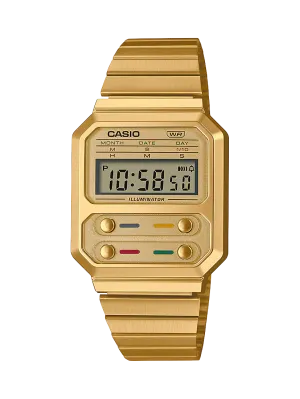 Jewelry Casio Watches Casio - Vintago 100A Gold Watch