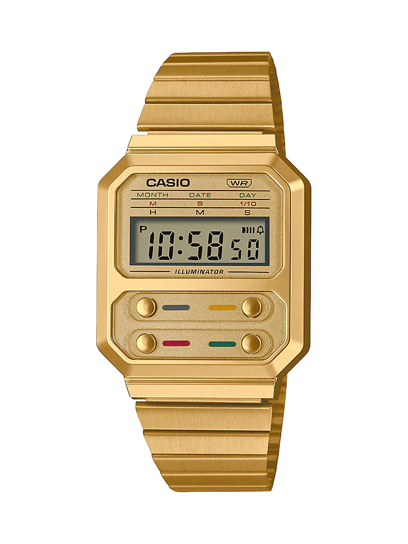 Jewelry Casio Watches Casio - Vintago 100A Gold Watch