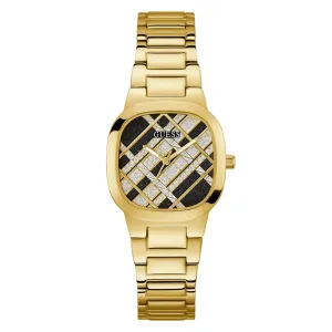 Jewelry Guess Watches Guess Analog Gold Stainless Steel Strap Women Watch GW0600L2