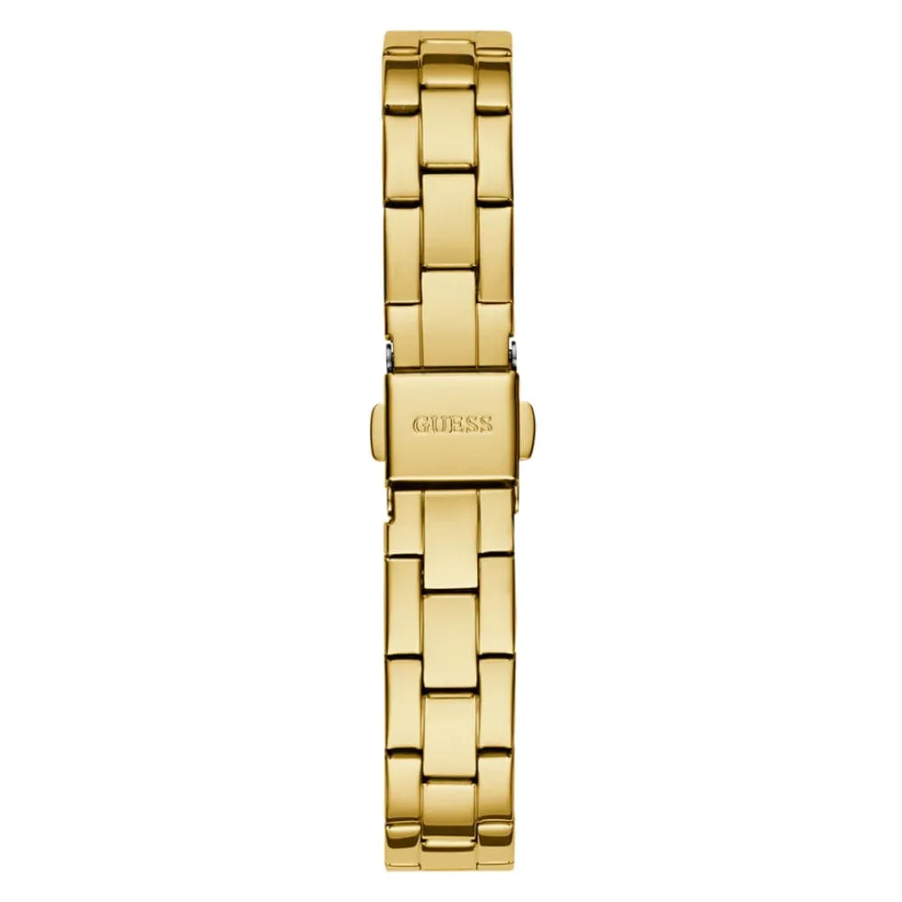 Jewelry Guess Watches Guess Analog Gold Stainless Steel Strap Women Watch GW0611L2