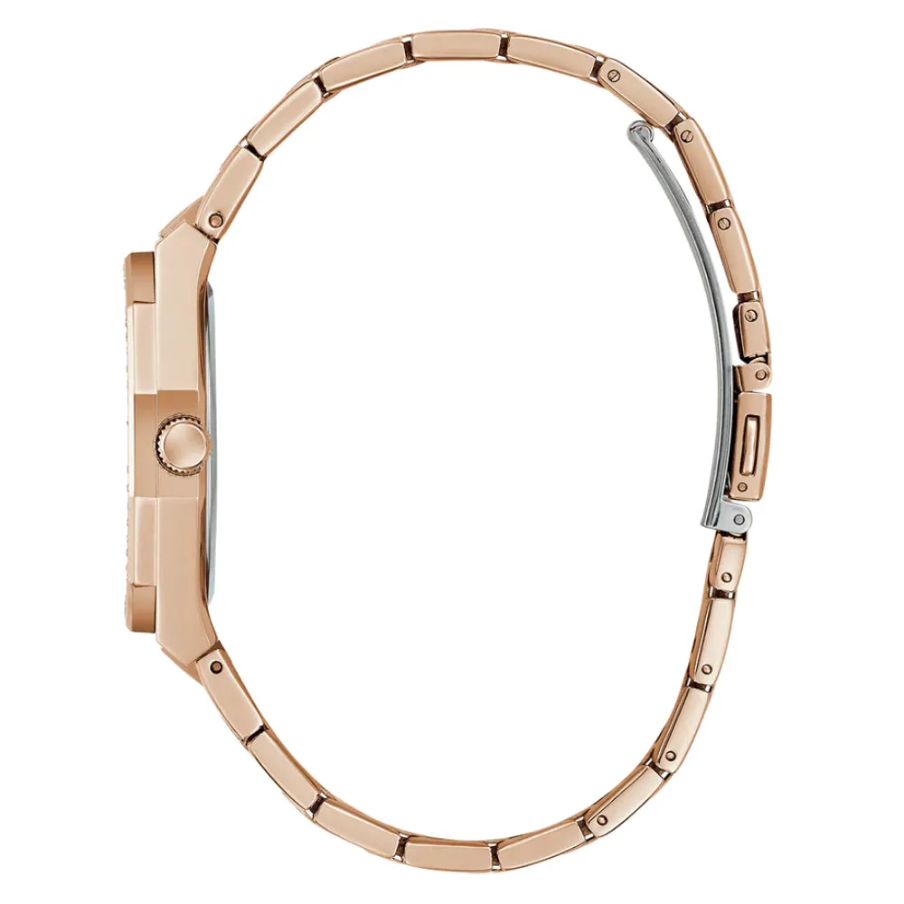 Jewelry Guess Watches Guess Analog Rose Gold Stainless Steel Strap Women Watch GW0770L3