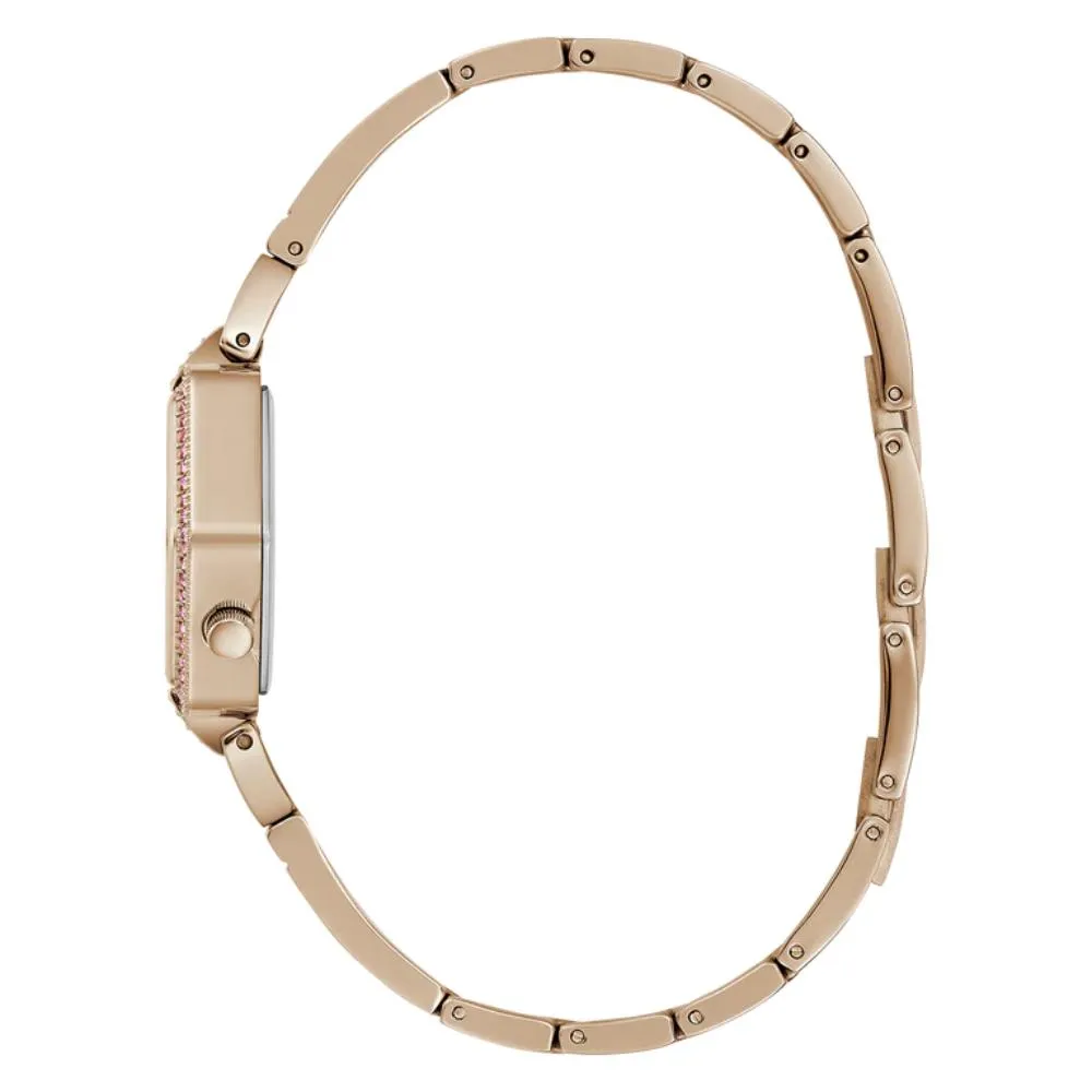 Jewelry Guess Watches Guess Audrey Glitz Analog Rose Gold Tone Women's Watch GW0680L3