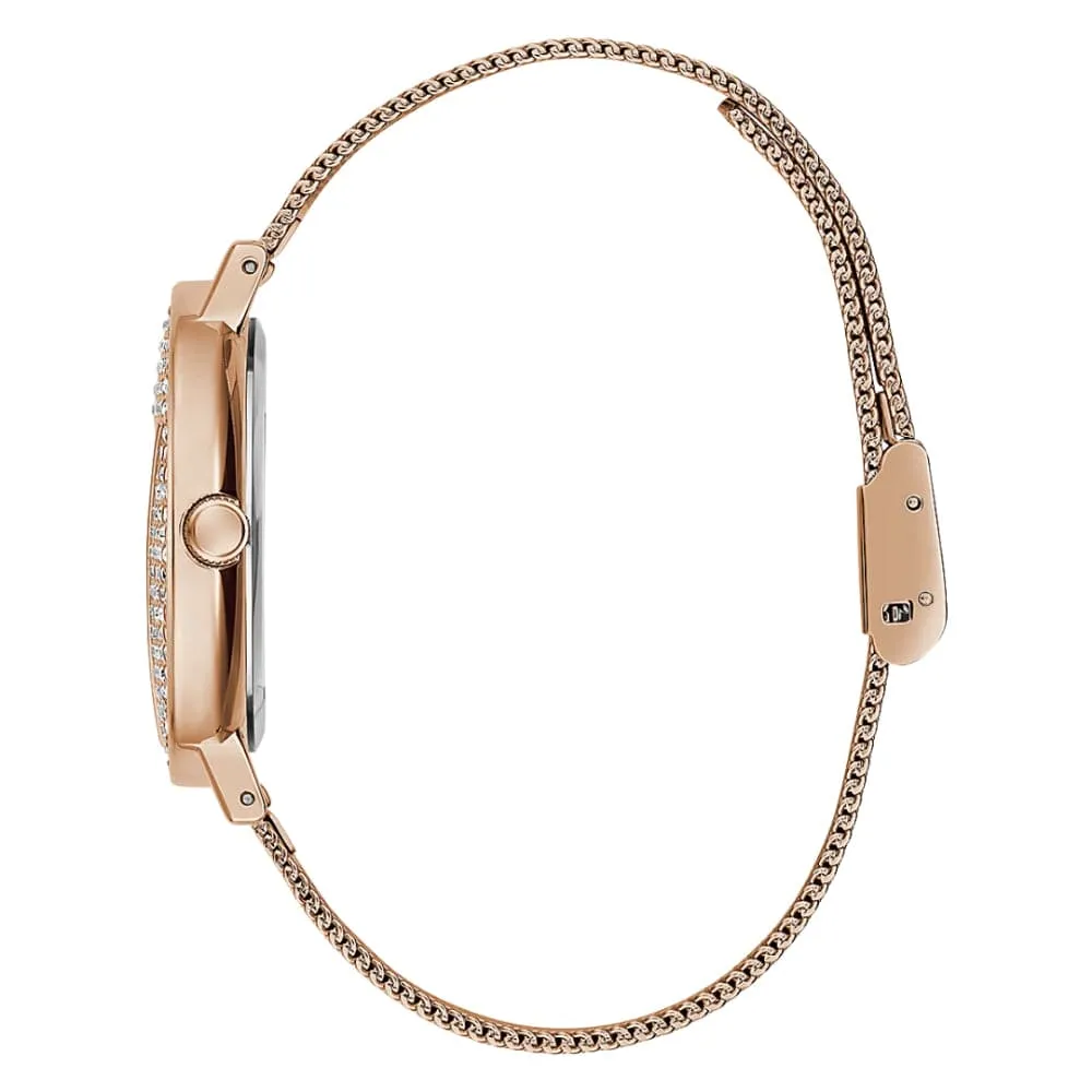 Jewelry Guess Watches Guess Iconic Rose Gold Stainless Steel Women Watch GW0477L3