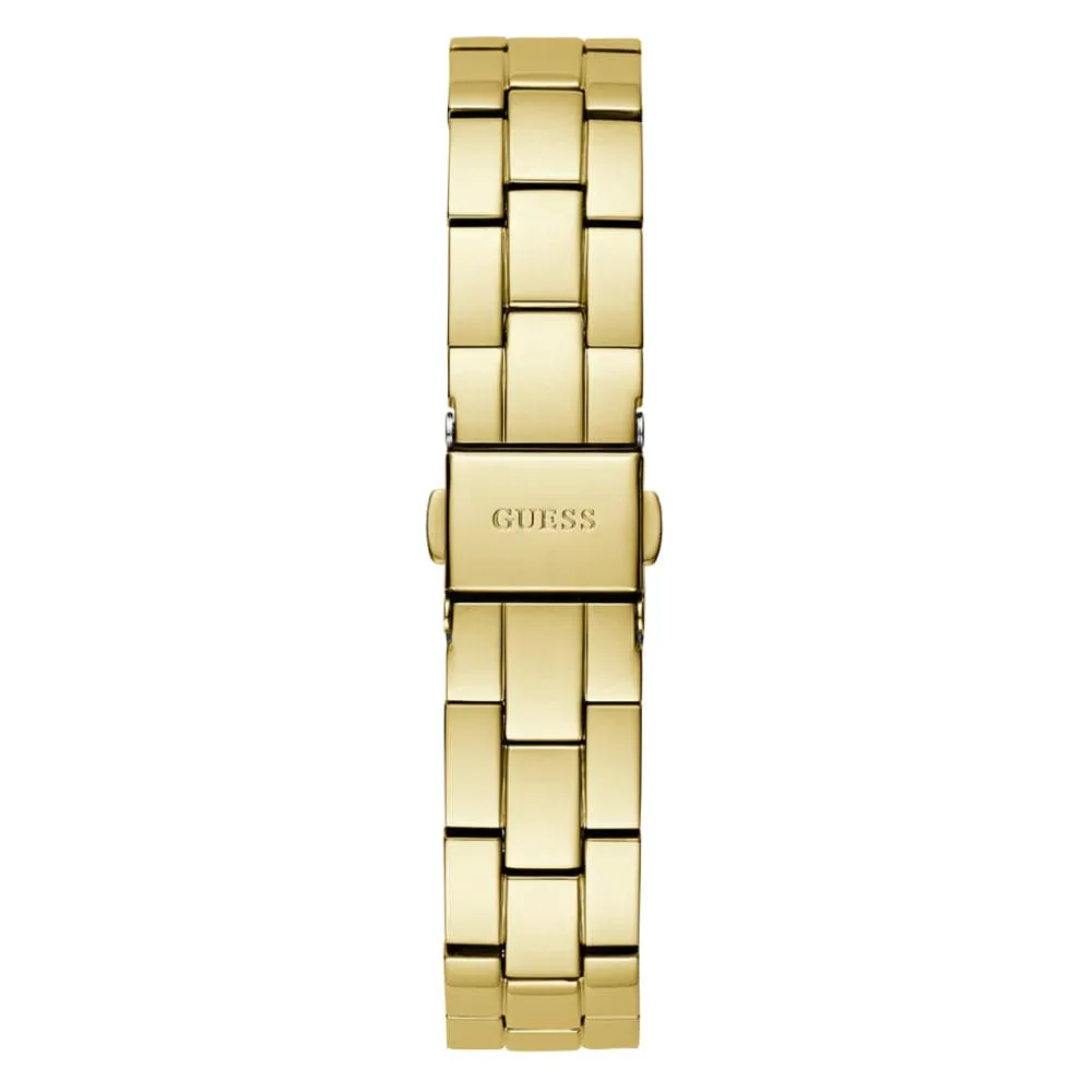 Jewelry Guess Watches Guess Silver Dial Gold Stainless Steel Strap Women Watch GW0657L2