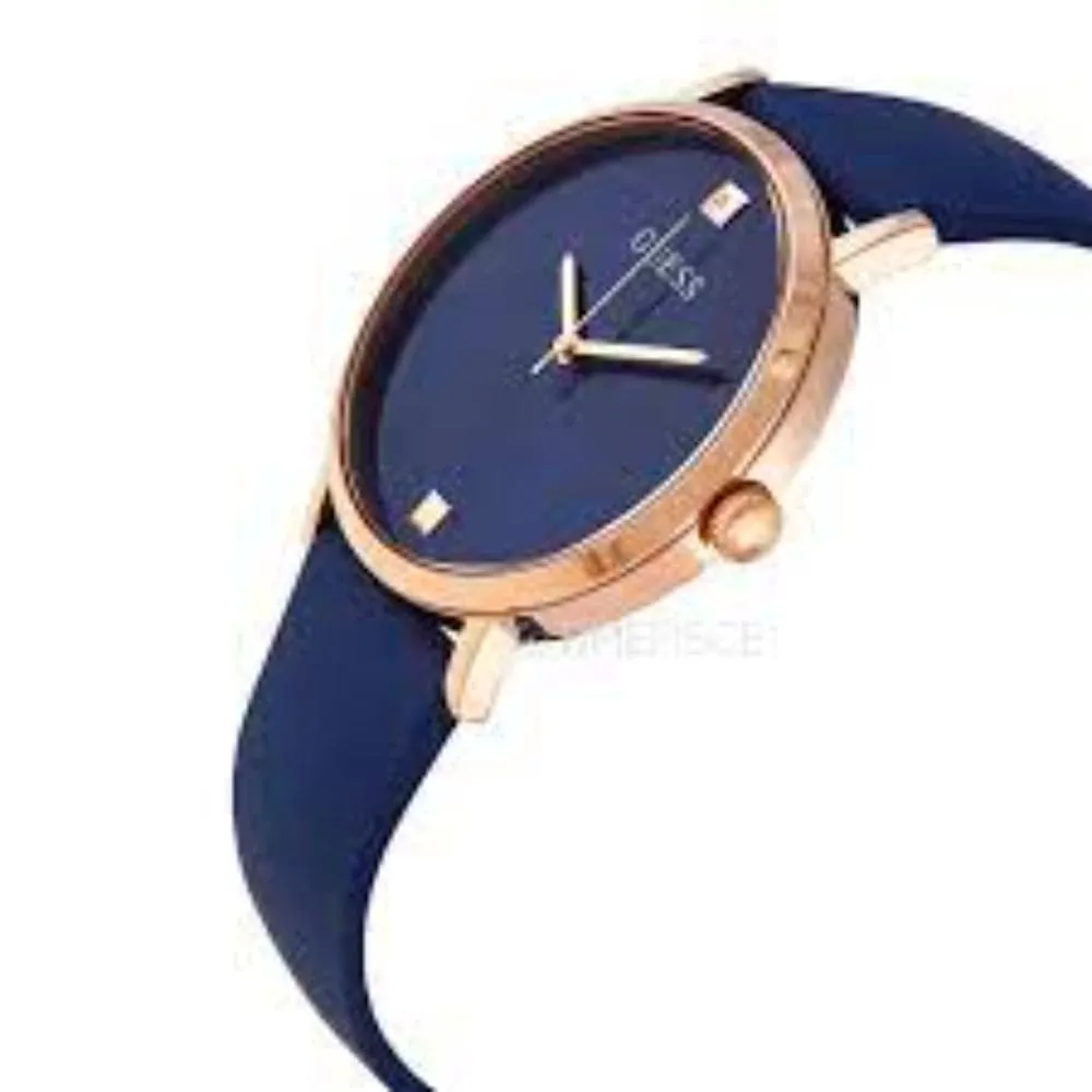 Jewelry Guess Watches GUESS W1264G3 BLUE SILICONE MEN WATCH