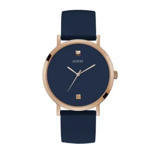 Jewelry Guess Watches GUESS W1264G3 BLUE SILICONE MEN WATCH