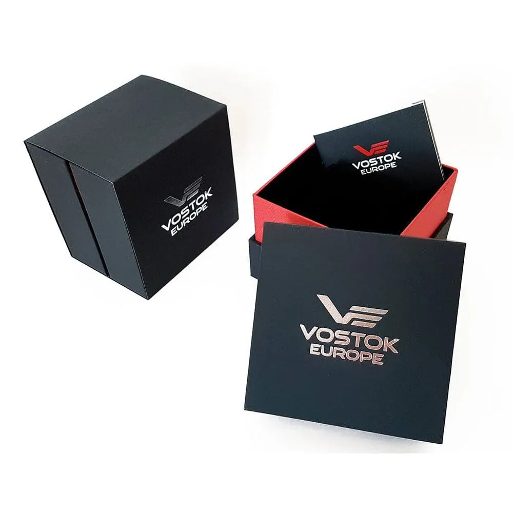 Jewelry Vostok Europe Watches Vostok Europe White Dial Blue Silicone Strap Men Watch NE57-225A562-BUS