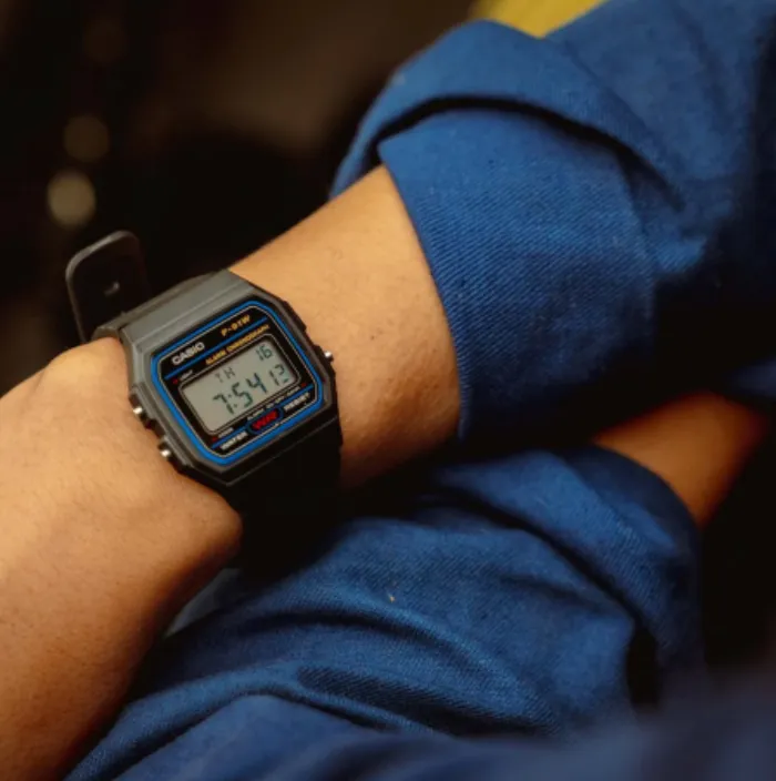 Jewelry_Casio_Watches Casio Black Vintage Digital Watch