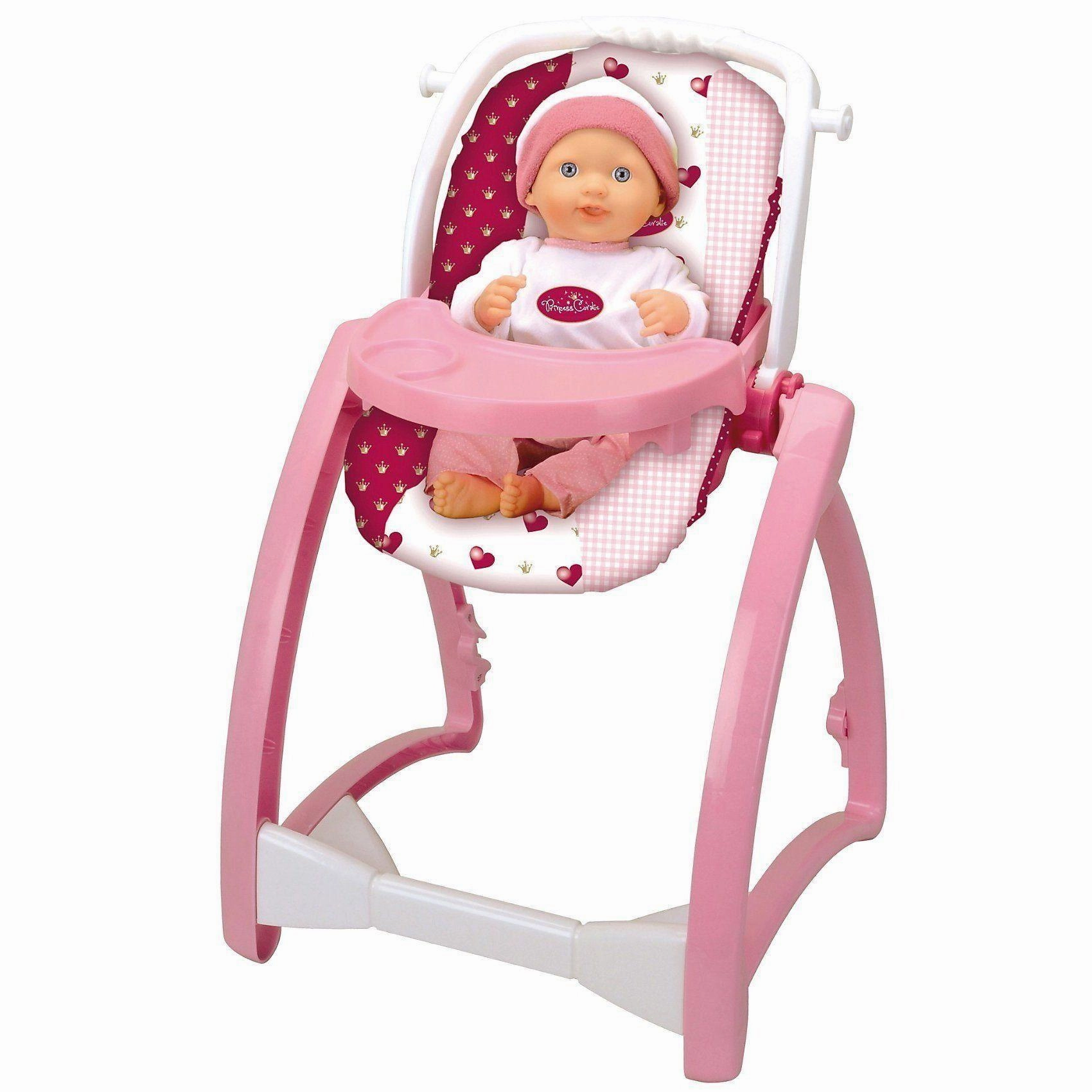 Klein 1682 Princess Coralie Doll High Chair 4 in 1