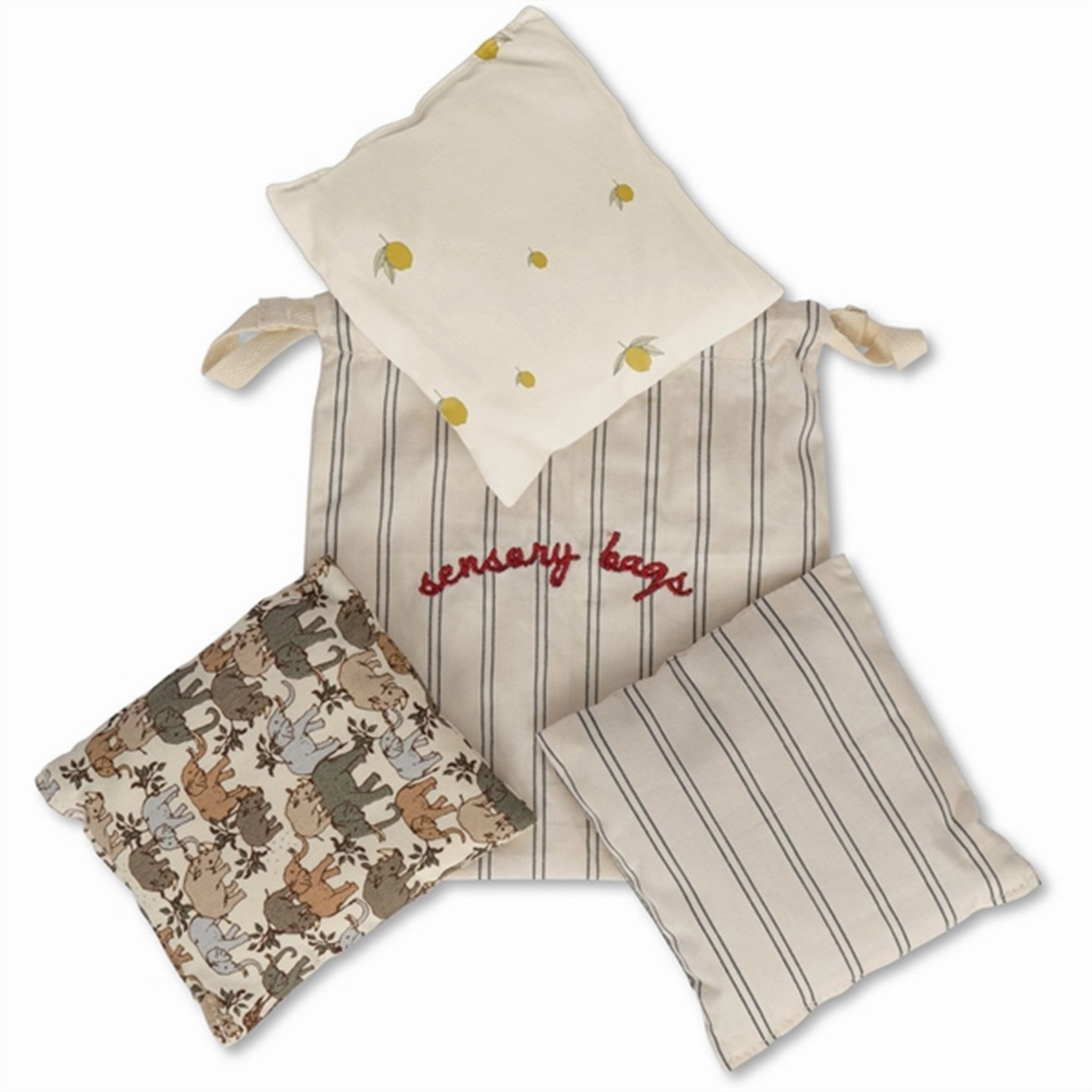 Konges Sljd Blue Stripe Sensory Bags