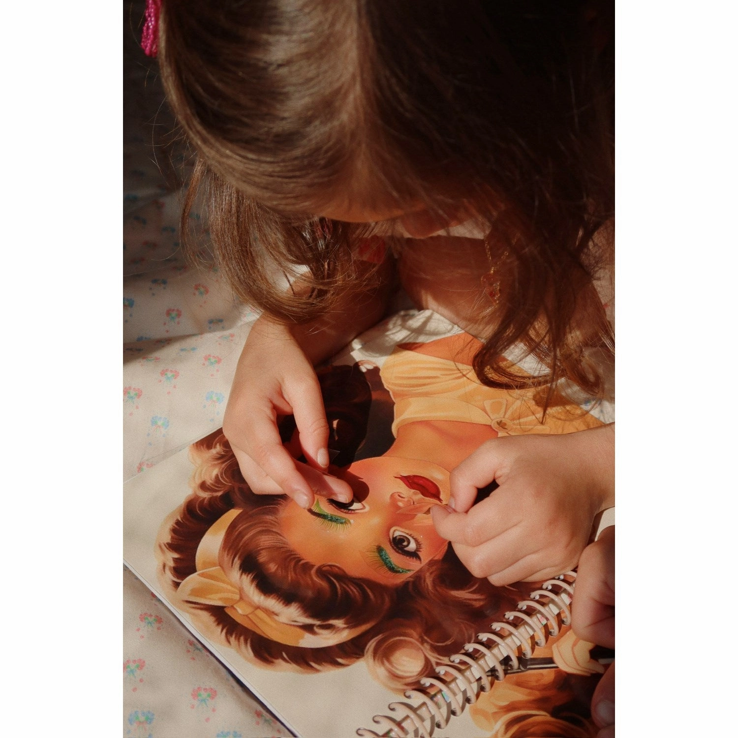 Konges Sljd Blush Glam Me Up Sticker Book