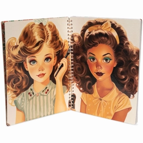 Konges Sljd Blush Glam Me Up Sticker Book