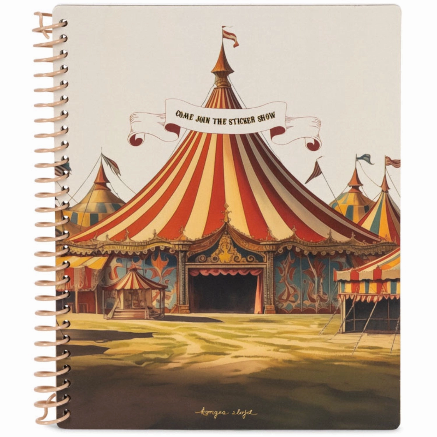 Konges Sljd Circus My Sticker Book Fsc.