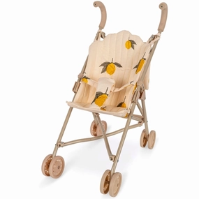 Konges Sljd Dukke Stroller Glitter Mon Grand Citron Glitter