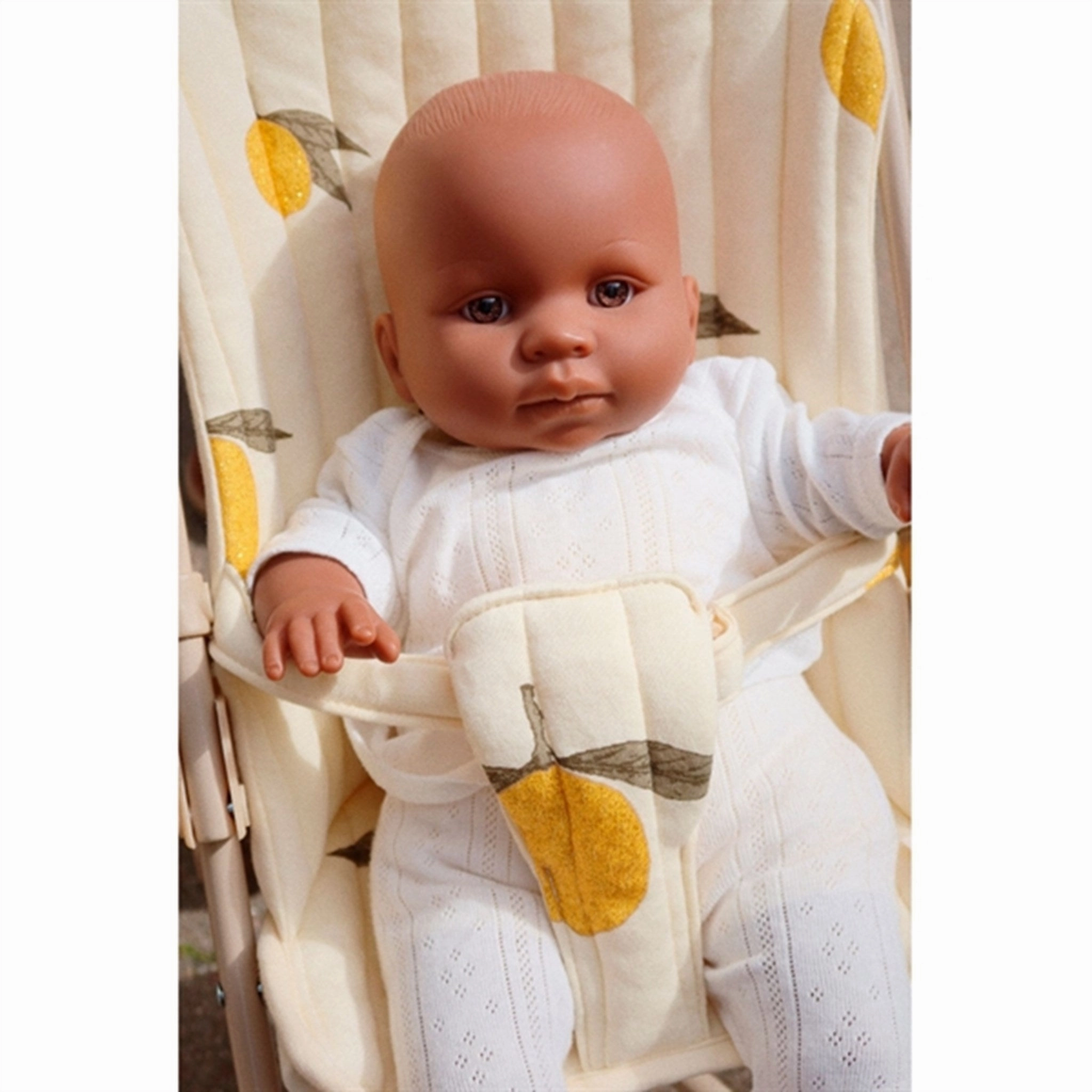 Konges Sljd Dukke Stroller Glitter Mon Grand Citron Glitter