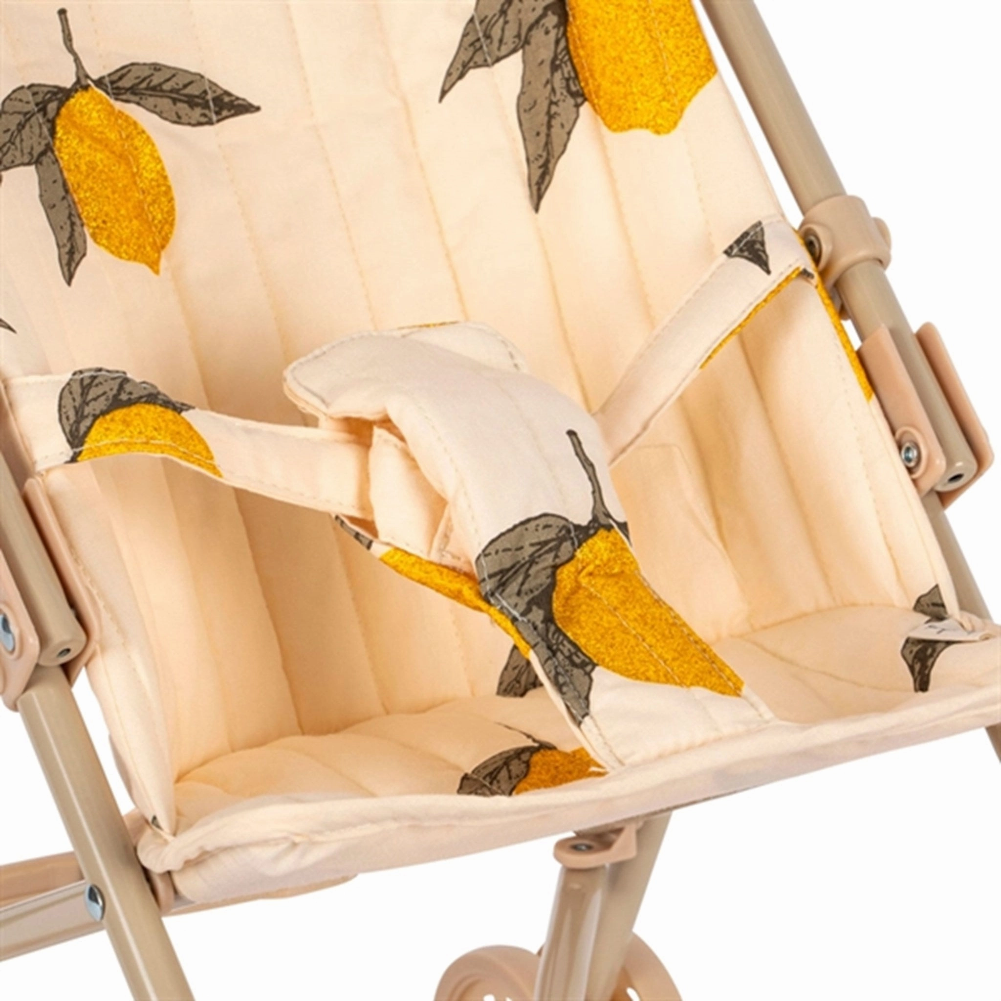 Konges Sljd Dukke Stroller Glitter Mon Grand Citron Glitter