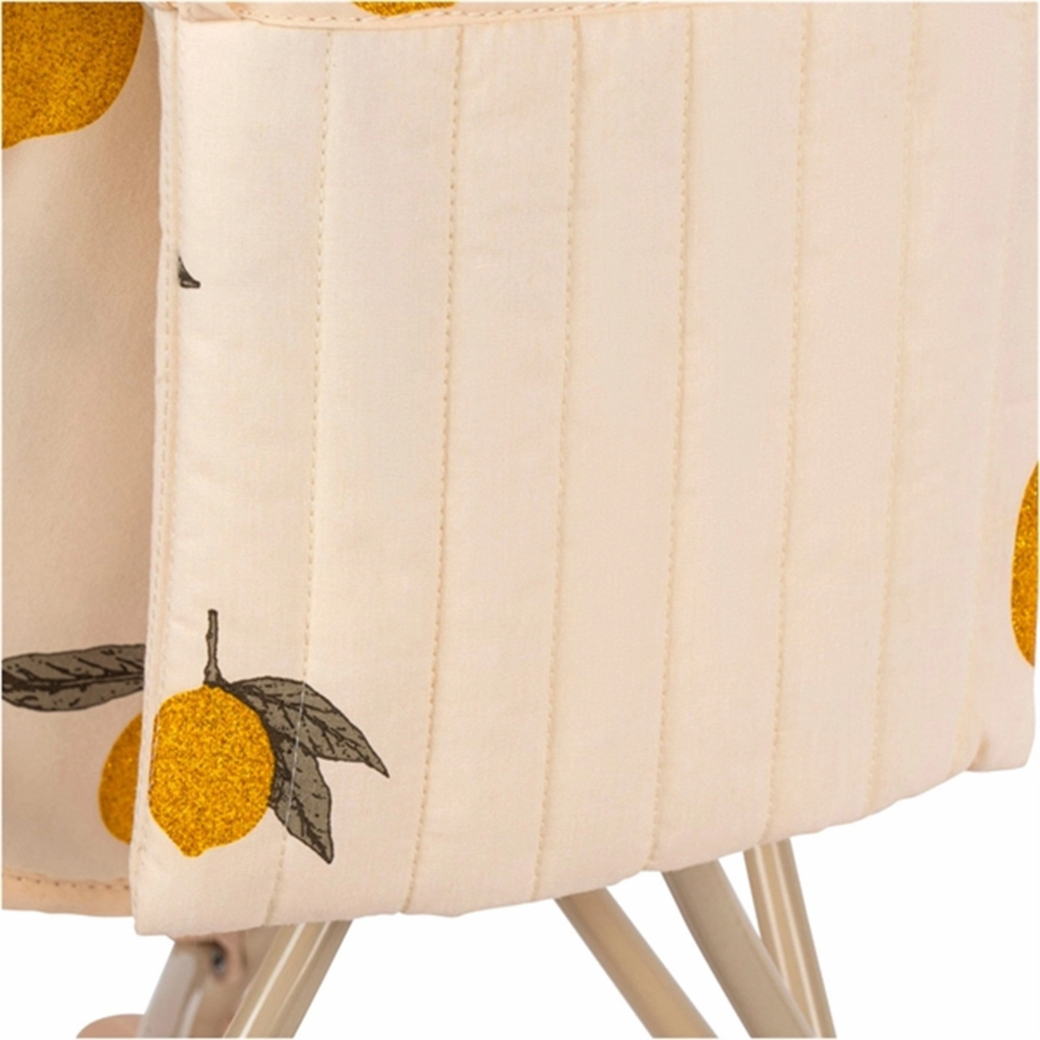 Konges Sljd Dukke Stroller Glitter Mon Grand Citron Glitter