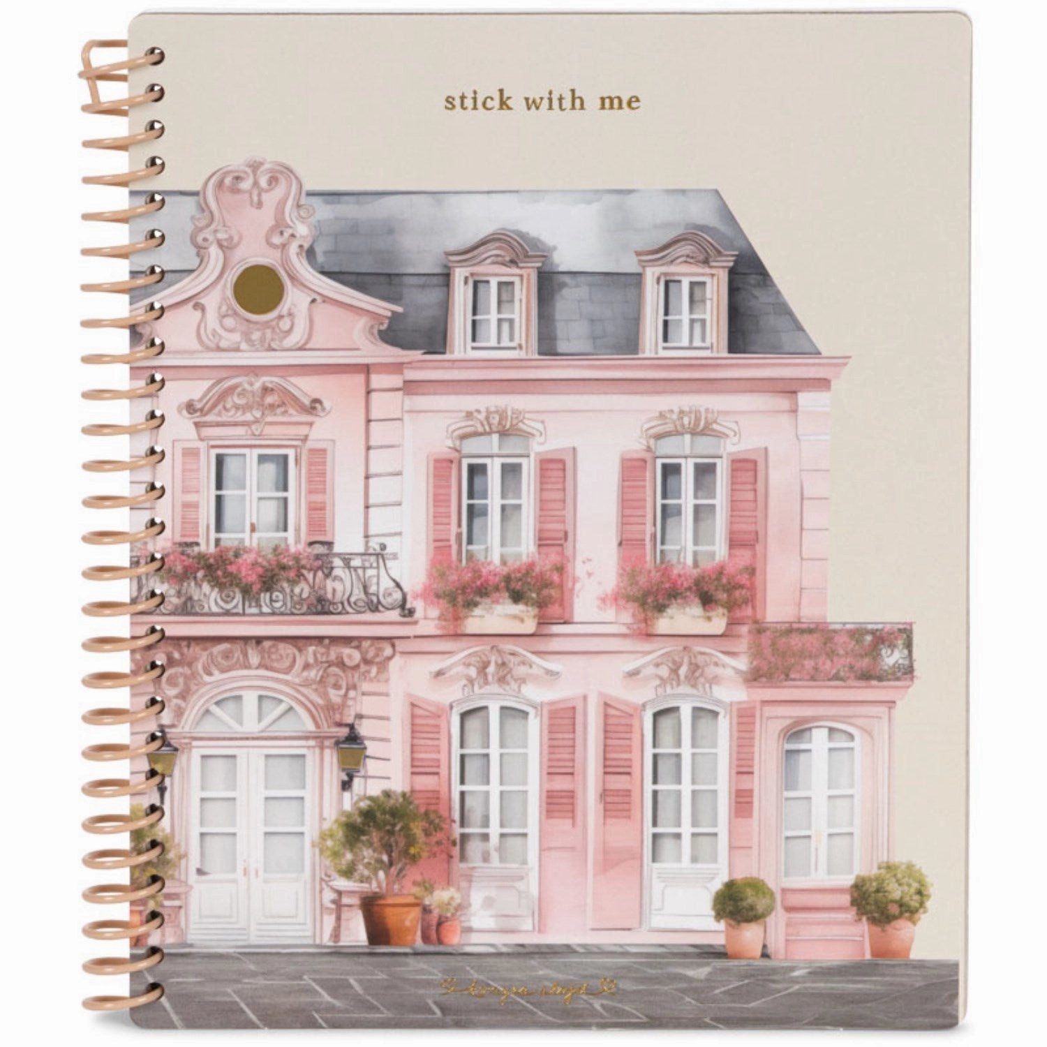 Konges Sljd Dusty Pink My Sticker Book Fsc.
