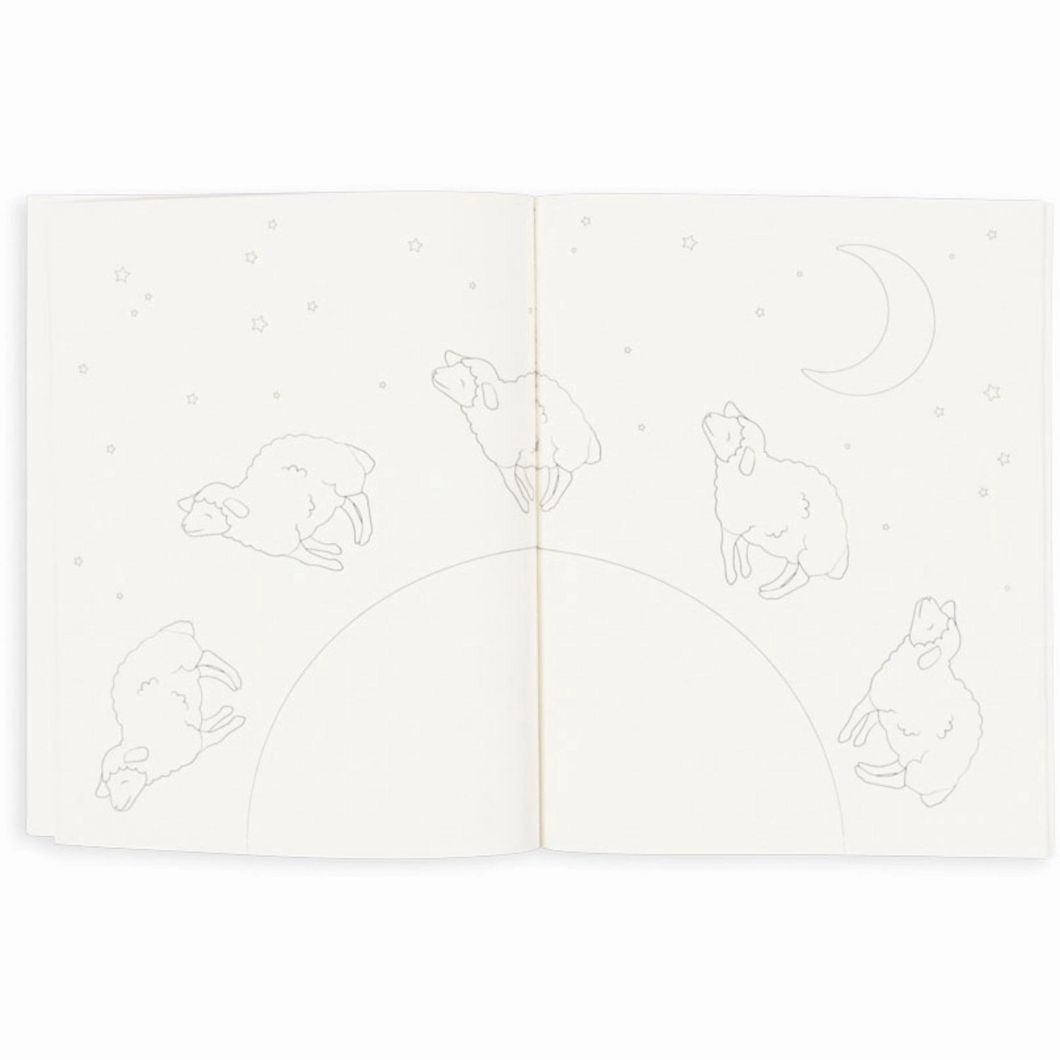 Konges Sljd Farm Coloring Book And Crayons