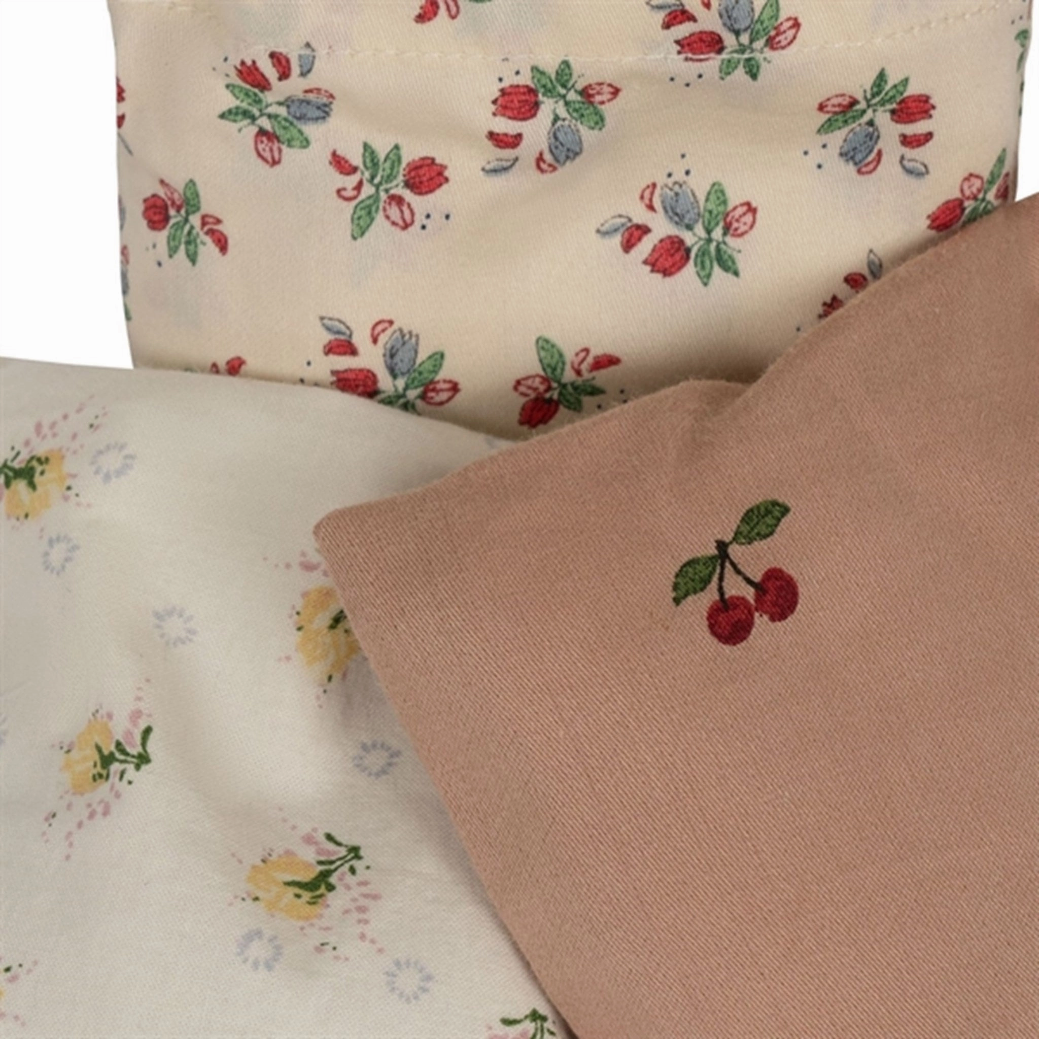 Konges Sljd Fleur Tricolore Sensory Bags