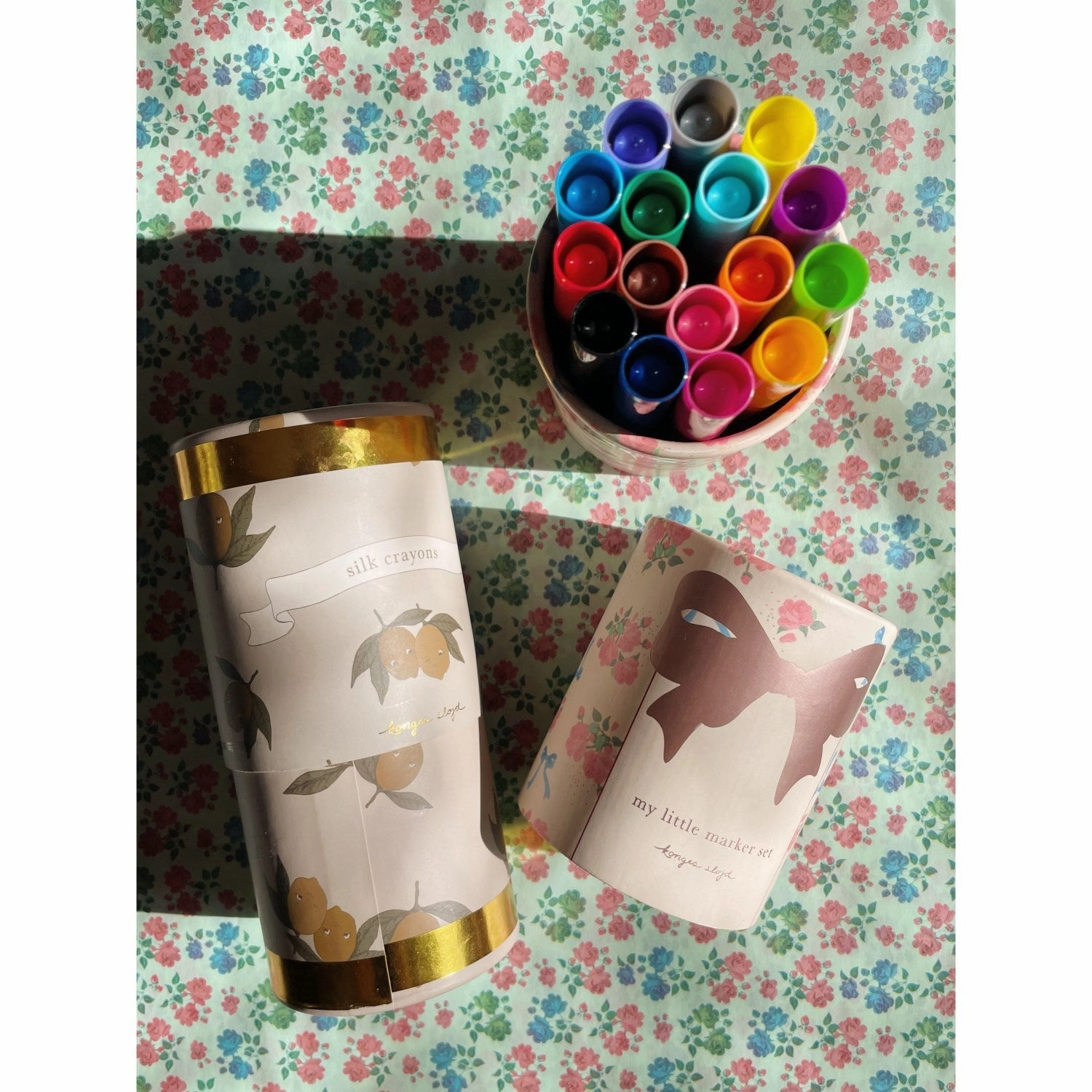 Konges Sljd Flower My Little Marker Set Fsc