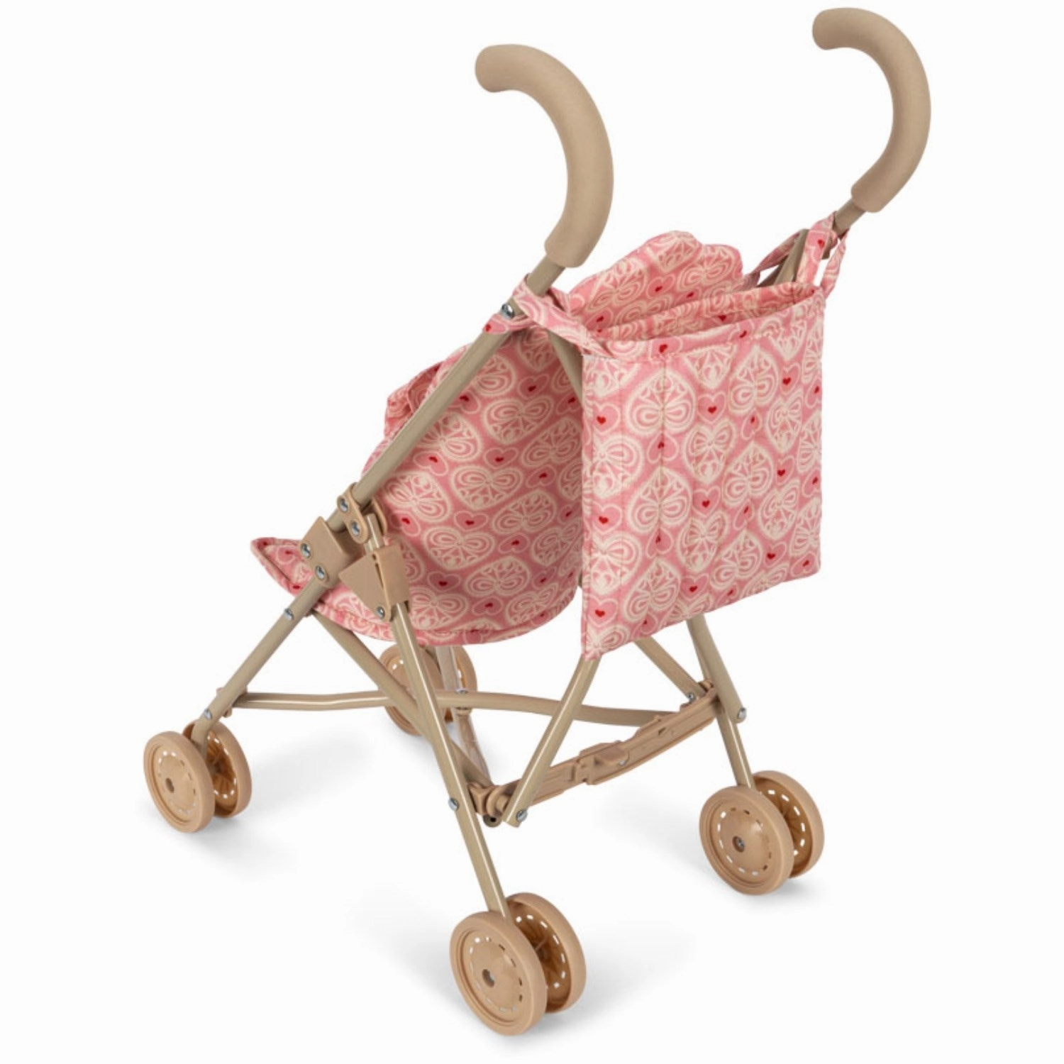 Konges Sljd Lacy Pink Doll Stroller