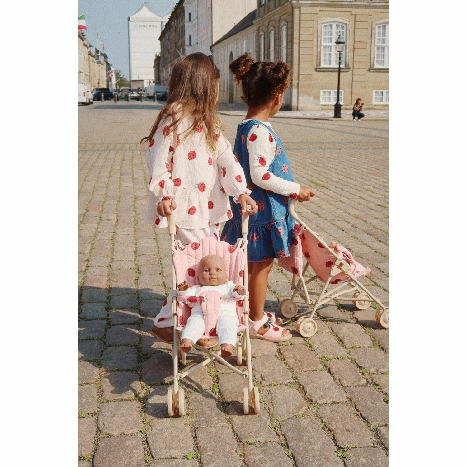 Konges Sljd Ladybug Glitter Doll Ladybug Glitter Stroller