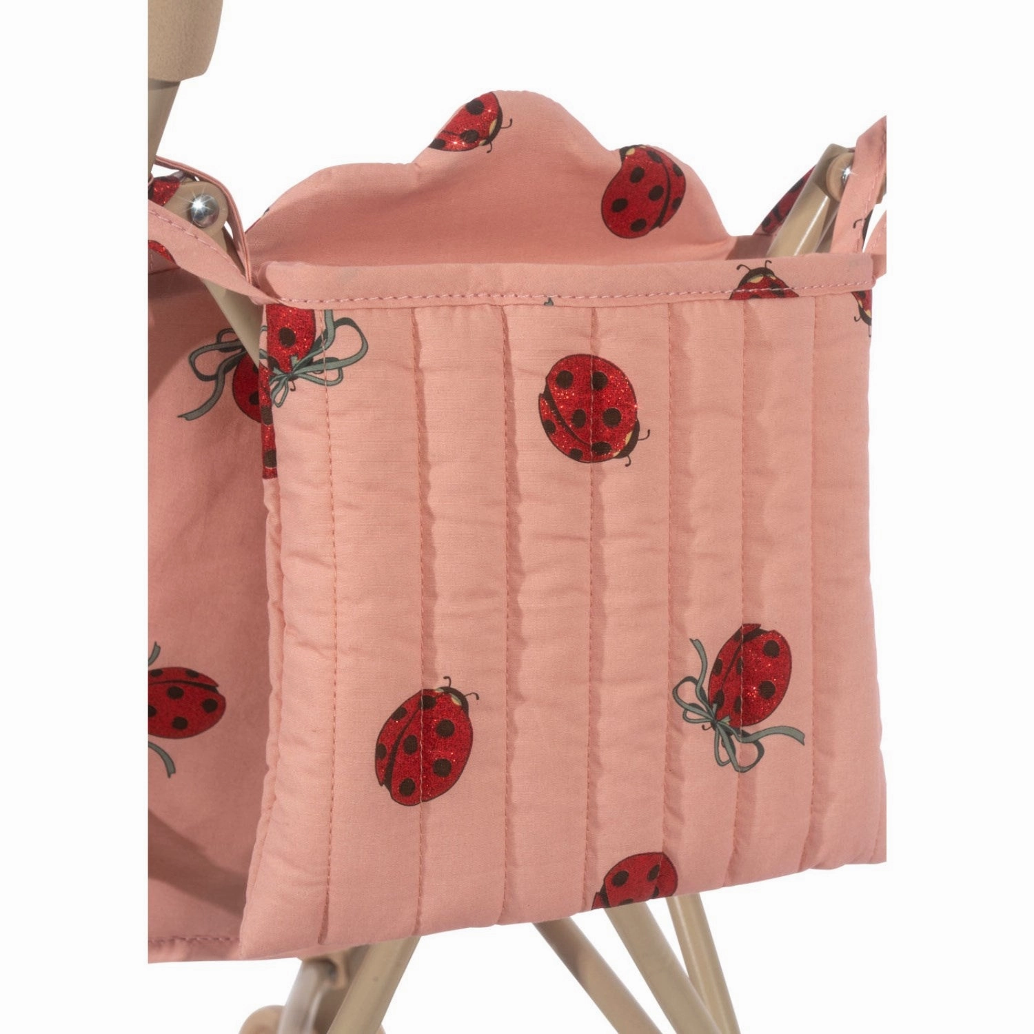 Konges Sljd Ladybug Glitter Doll Ladybug Glitter Stroller